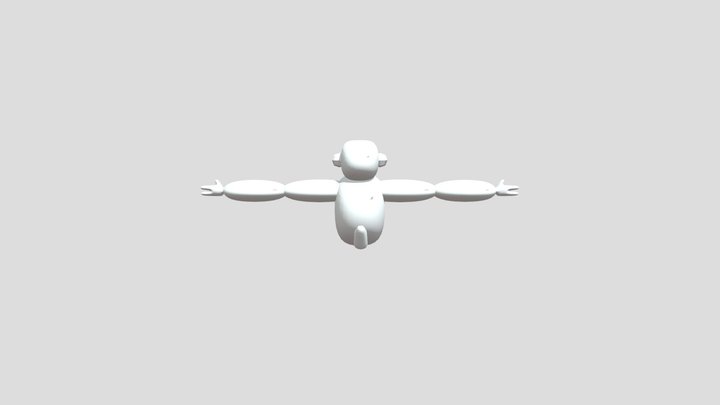 Gorilla-tag-fan-game-model-rigged 3D Model