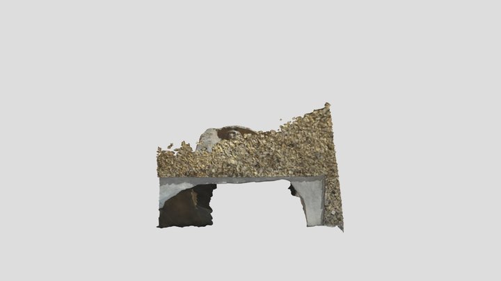 Stèle funéraire 3D Model