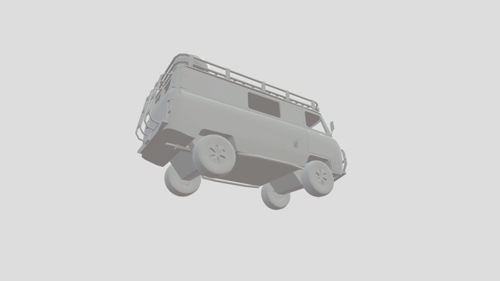 UAZ Buhanka 3D Model