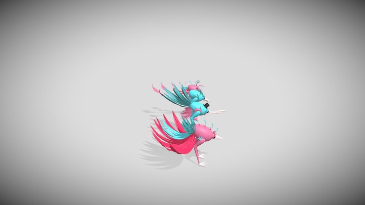 Cosmology  characters 3D Model