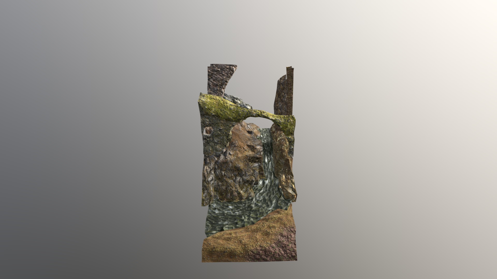 Natural Bridge - Environment - 3D model by HR Cruz (@hyramirez ...