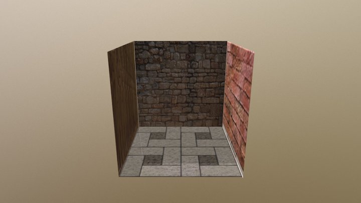 Bump Mapped Walls 3D Model
