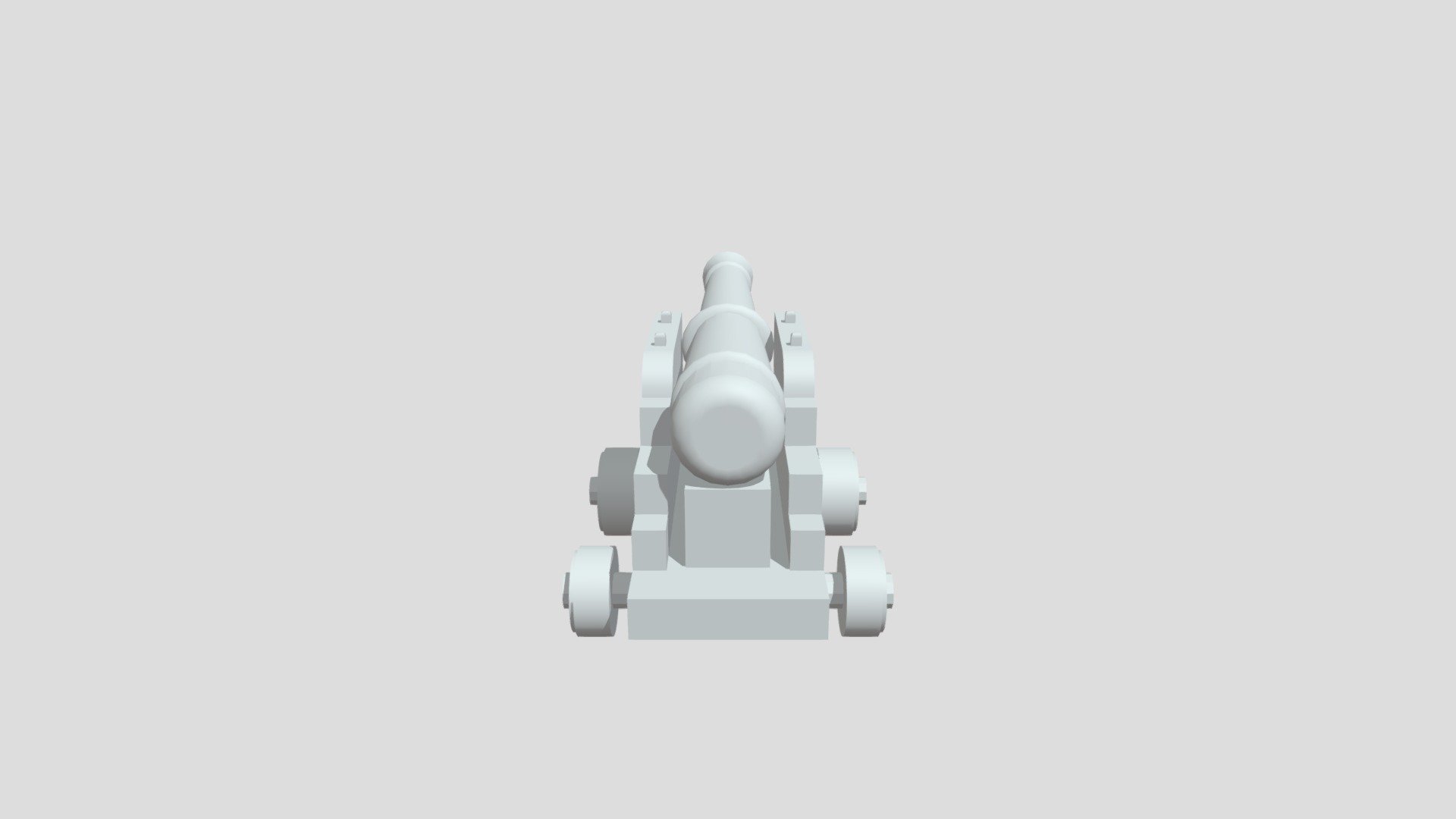 Low Poly Cannon