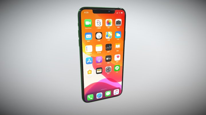 phone A 3D Model