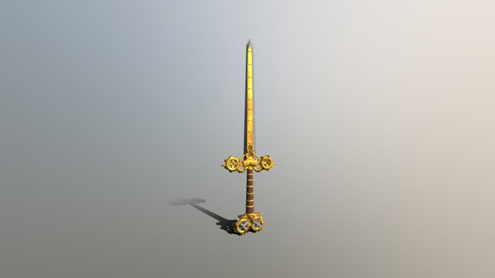 MecSwordNoAnim 3D Model