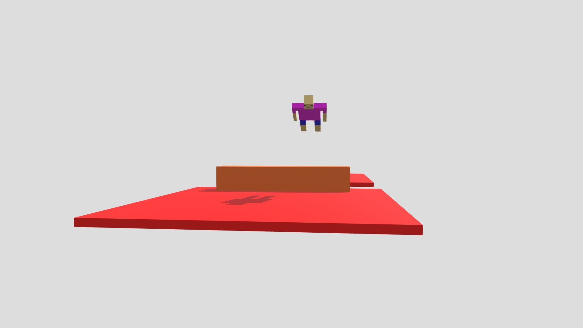 jumping off with frontflip