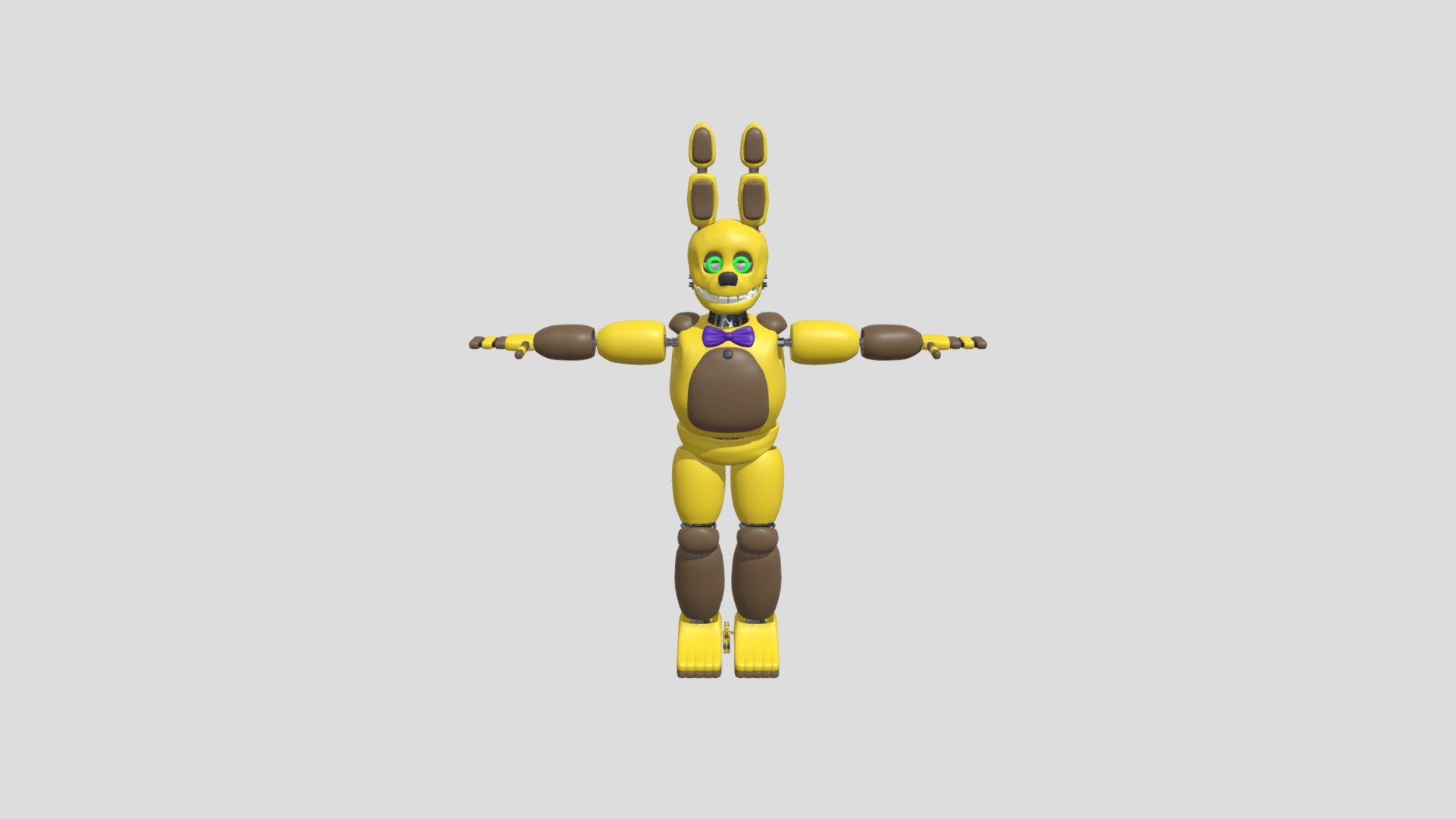 Springbonnie - Download Free 3D model by SUSSYMODEL12 [6fb1e0d] - Sketchfab