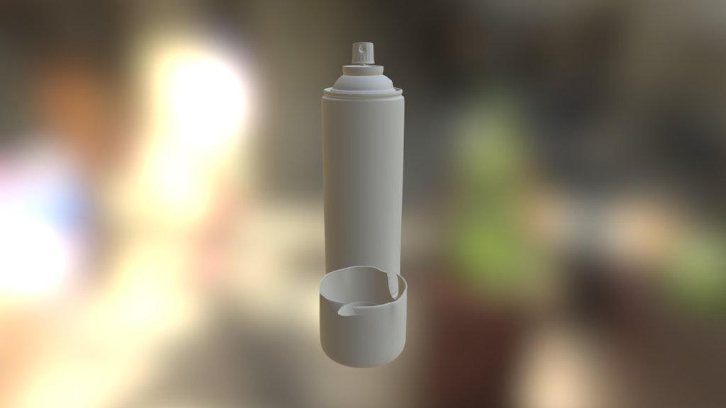 Dented/Cracked Spray Can