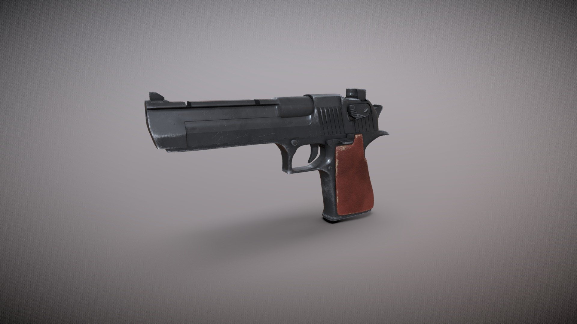 Desert Eagle - 3D model by wawrzonp [6fb25e8] - Sketchfab