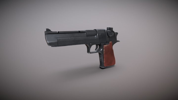 Desert Eagle 3D Model