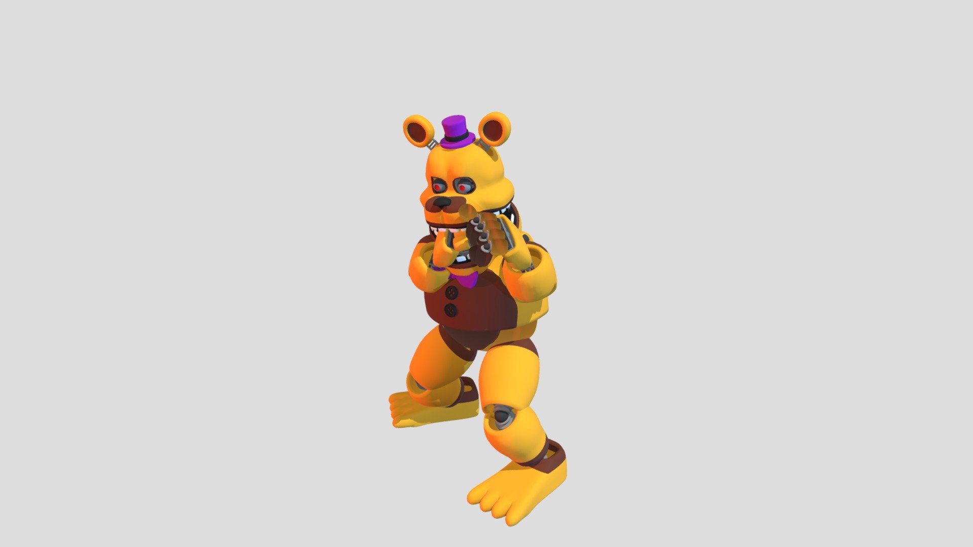 Fnaf4-fredbear 3D models - Sketchfab