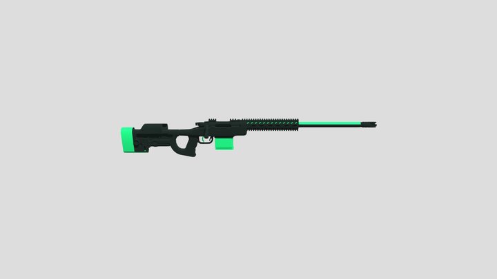 K14_sniper 3D Model