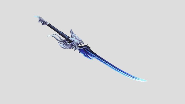 Weapon - Divine Savior Katana 3D Model