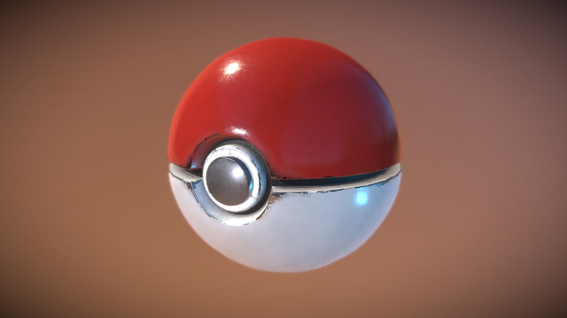 Worn Out Realistic Pokéball