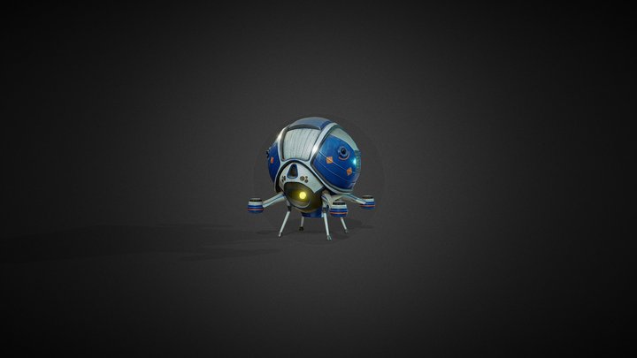Explorer Drone 3D Model