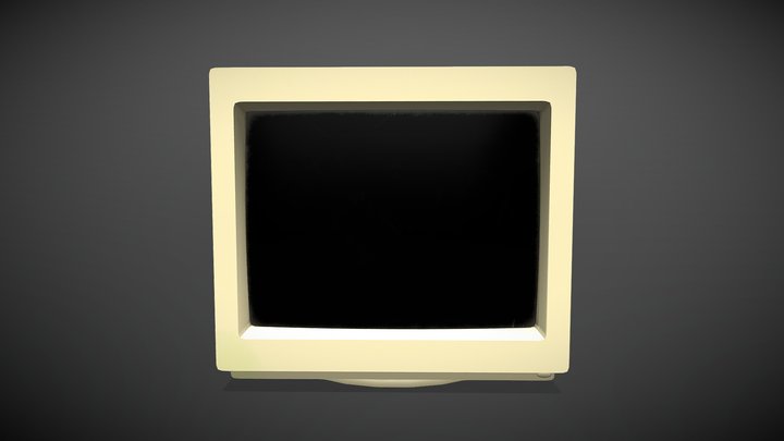 Old monitor 3D Model