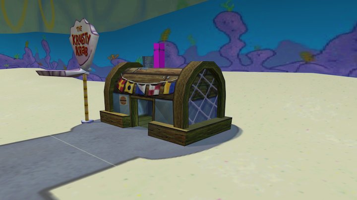 The Krusty Krab 3D Model
