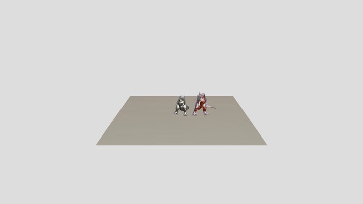 Godzillas 3D Model