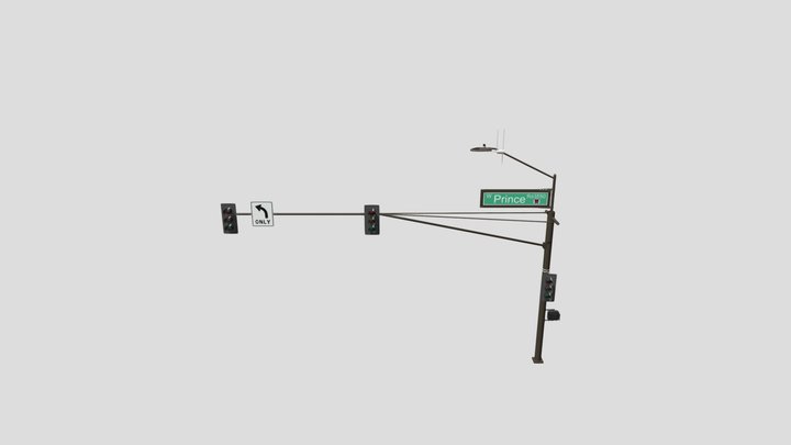 Phoenix Traffic Light 3D Model