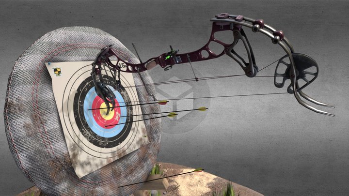 Bull's Eye 3D Model