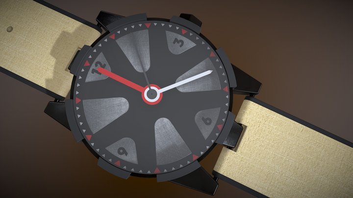 Chrono Wheel 3D Model