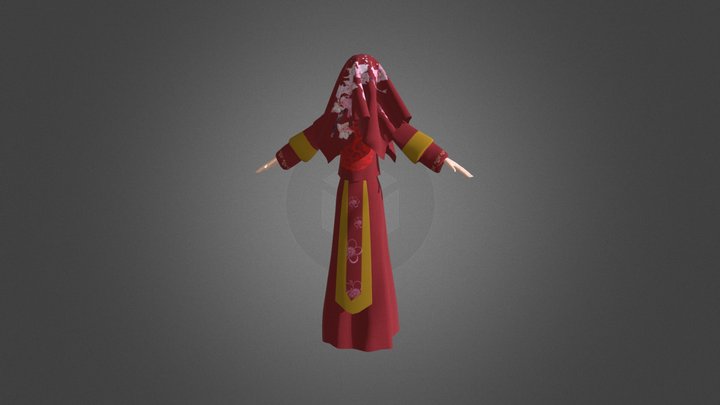 Tradition Bride 3D Model