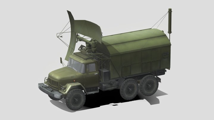 ZIL-131 RSP – Free 3D Model STL