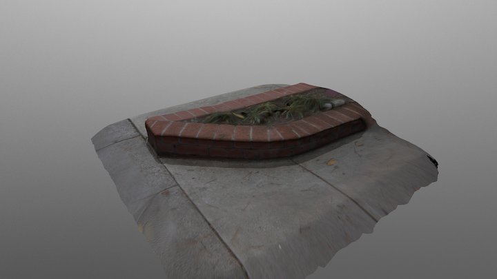 brick-curb 3D Model
