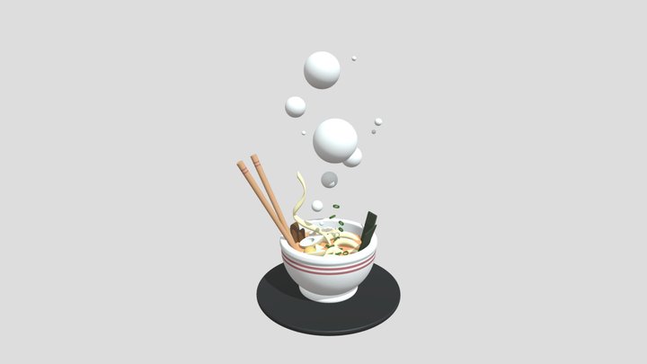 noodles 3D Model