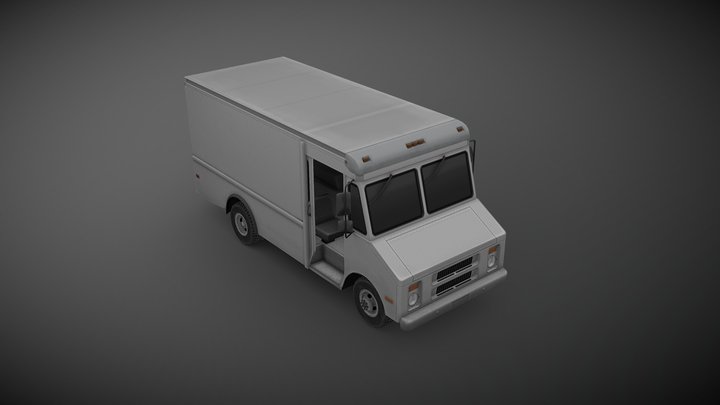 '85 Chevrolet Step-Van 3D Model
