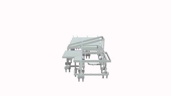 Estrutura 3D 3D Model