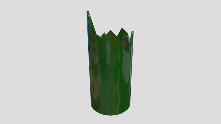broken bottle 3D Model