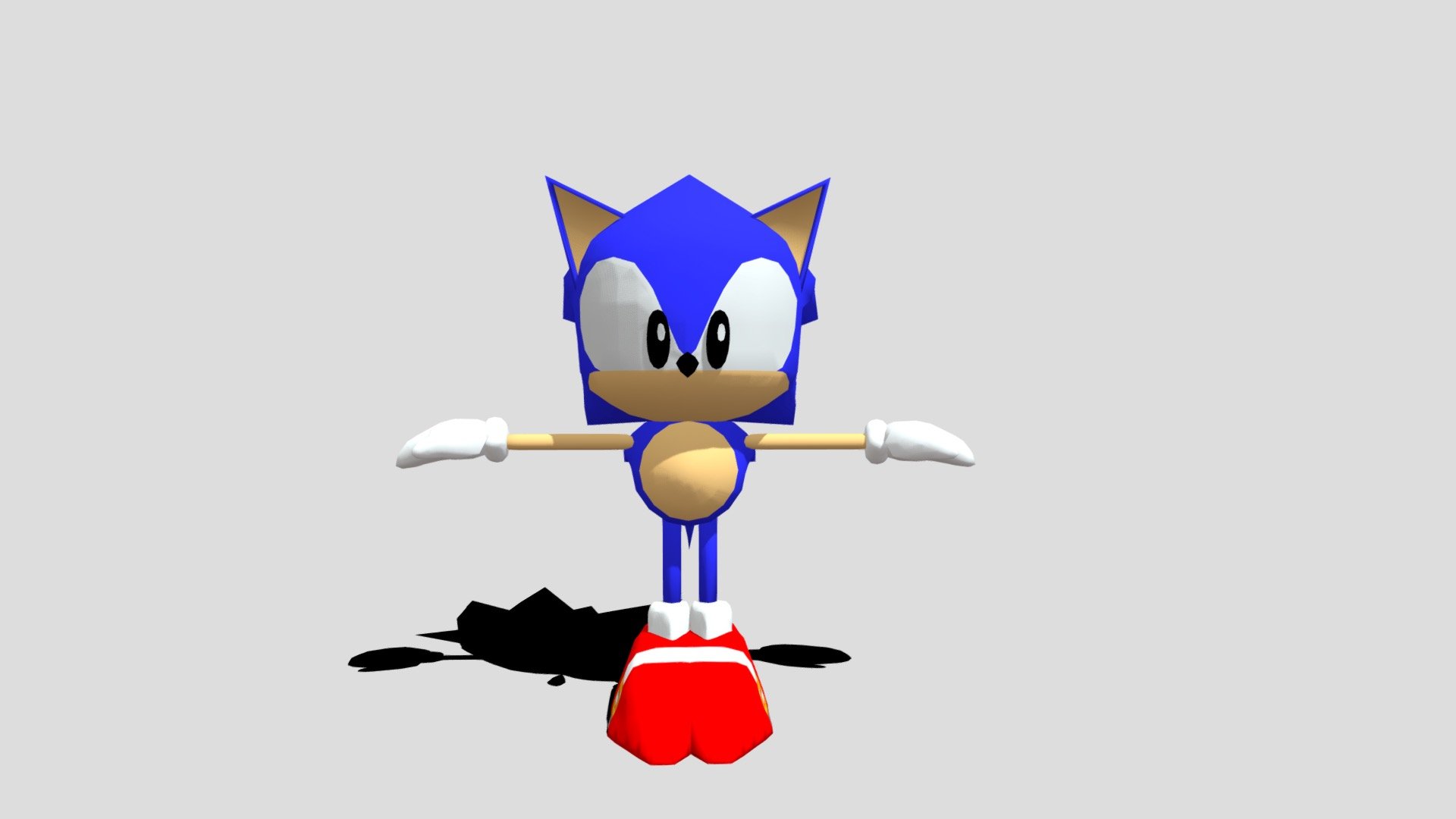 jam sonic credits, but Retextured - Download Free 3D model by ...