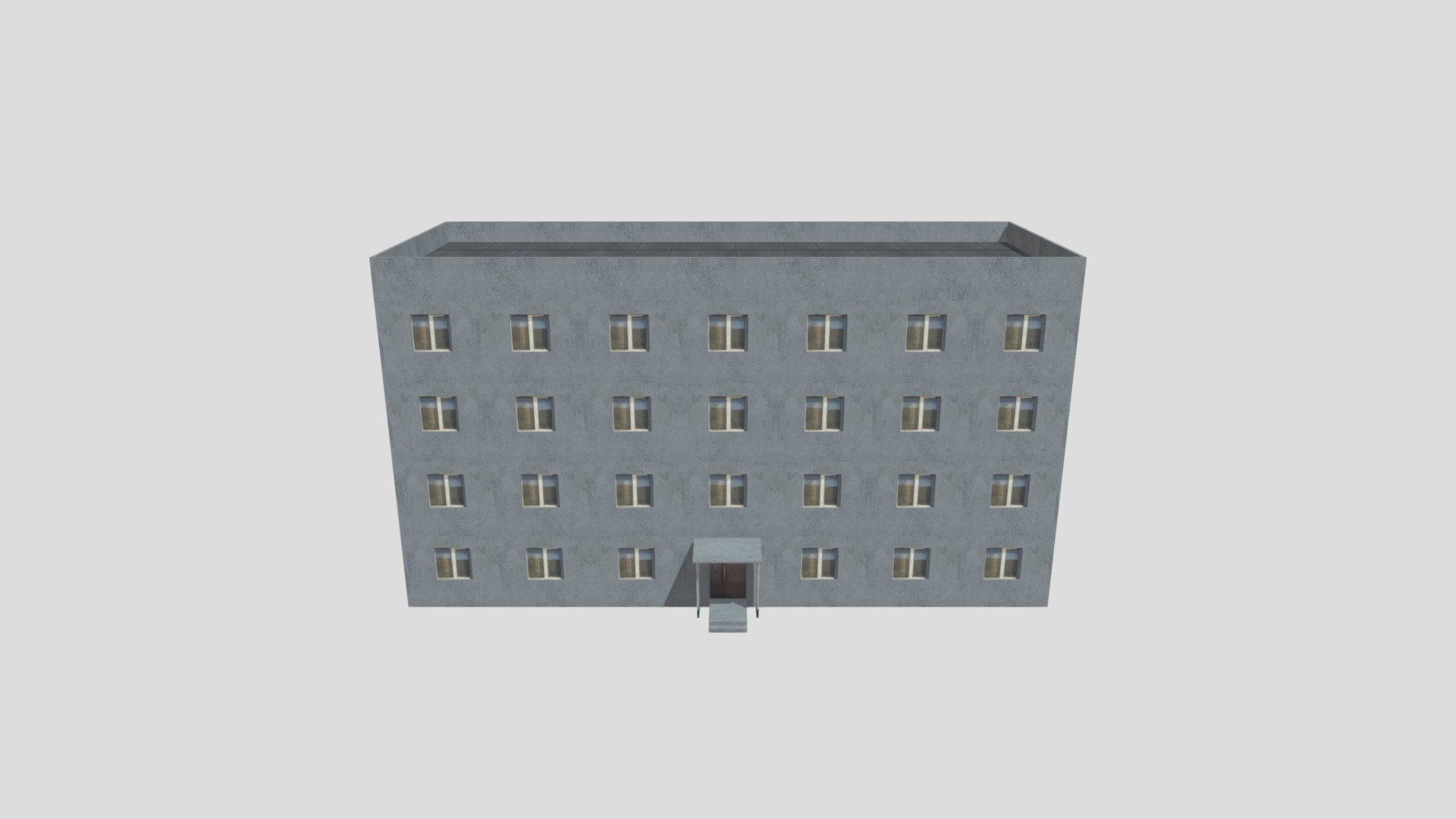 Panel house - Download Free 3D model by denka116 [6fbb954] - Sketchfab