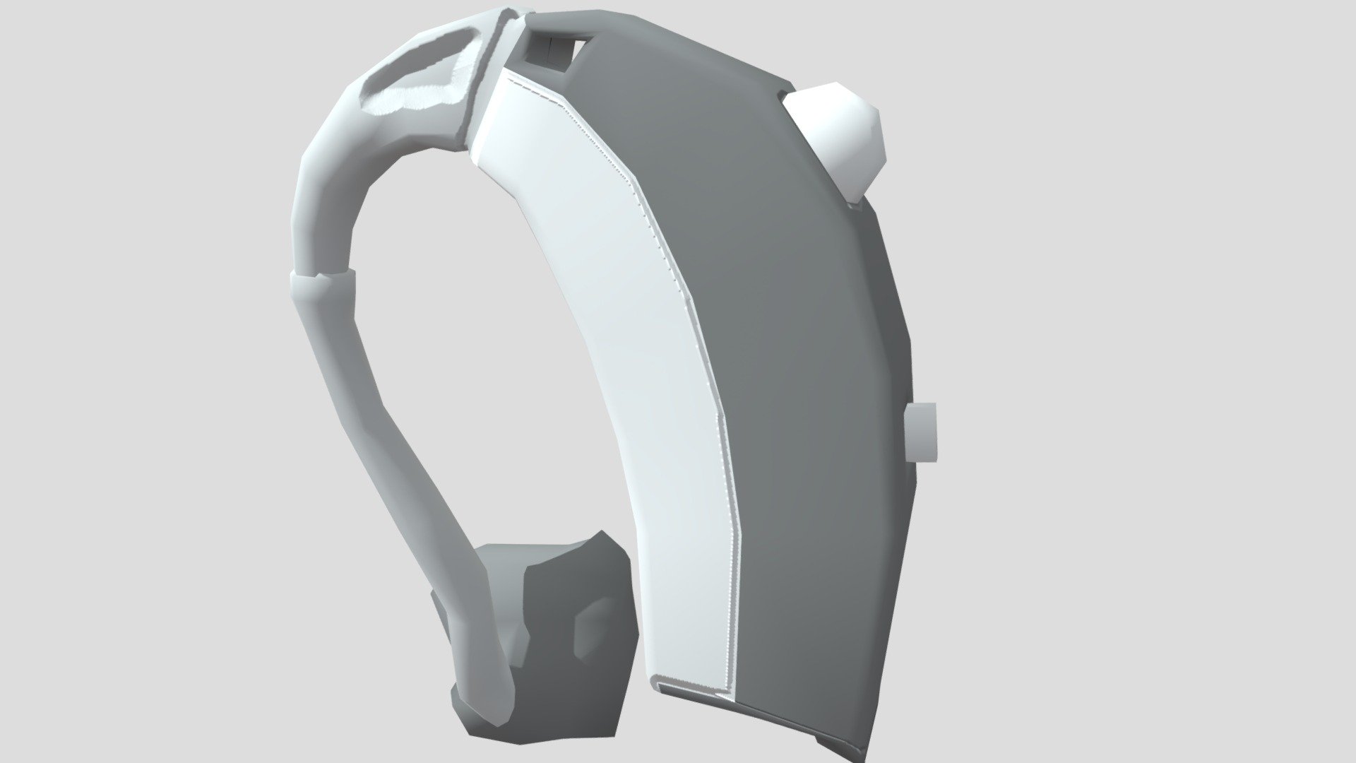 Hearing Aids Low Poly