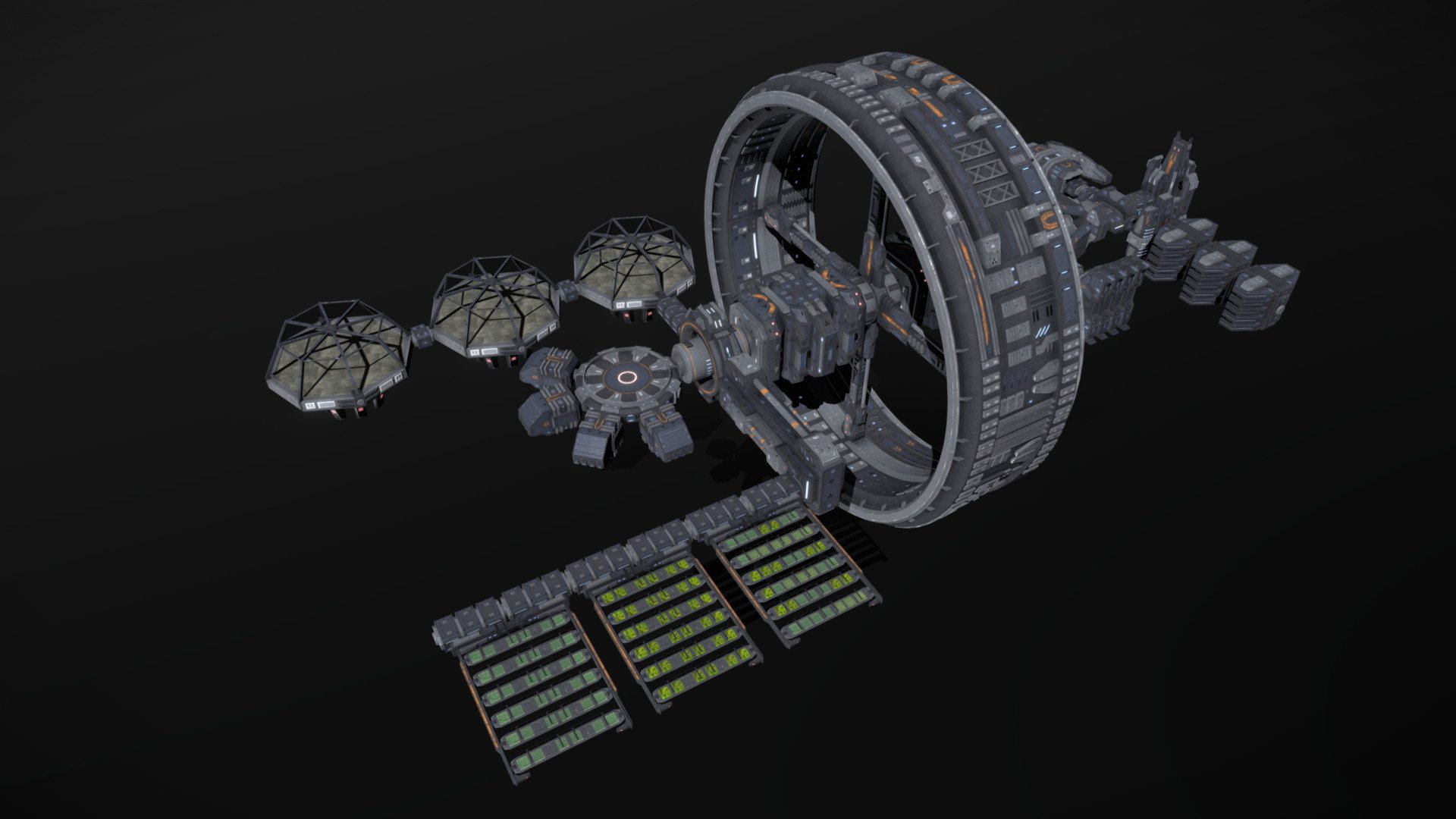 sci fi space stations