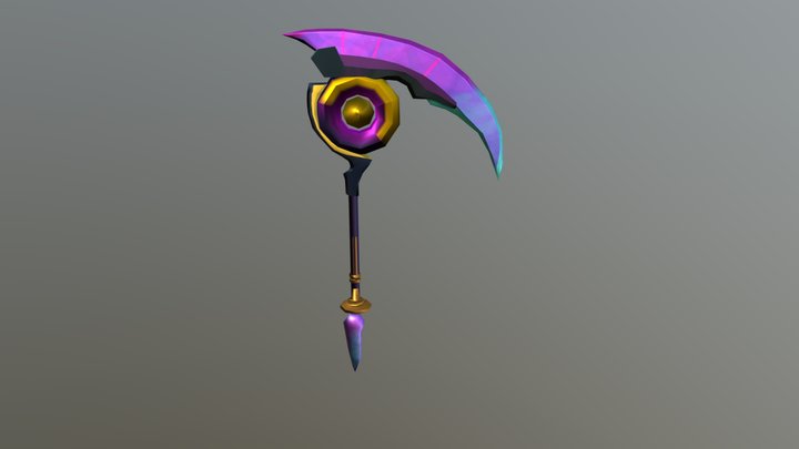 Odyssey Kayn's scythe 3D Model