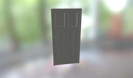 Door [UnTextured] 3D Model