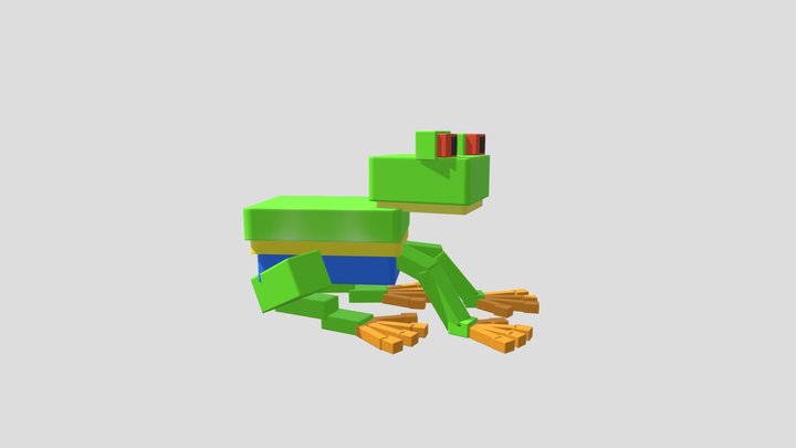 Treefrog 3D Model