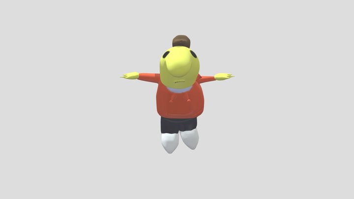 (Smiling Friends) Charlie Dompler 3D Model