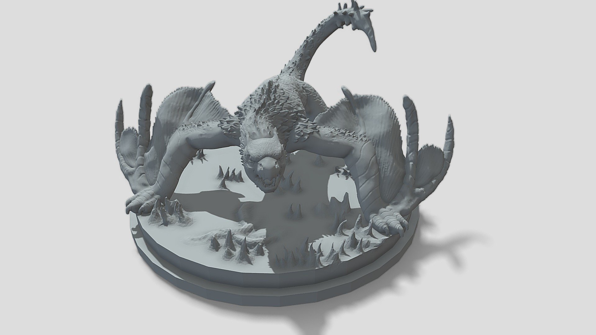 nargacuga 3d model