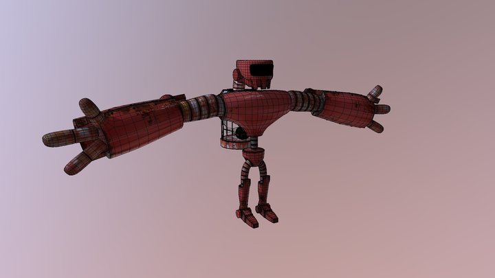 4th year project_Robot 3D Model