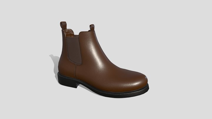 Urban Boots 3D Model