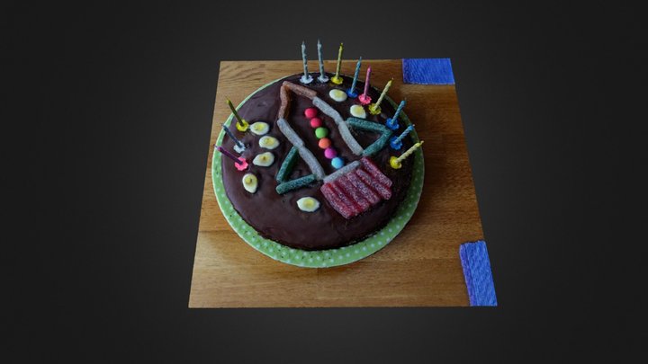 My birthday cake! 3D Model