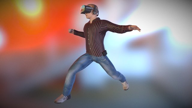 Intervenção Ergonomizadora do Oculus Rift 3D Model