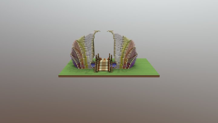 Desert Entrance 3D Model