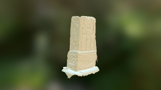 Heysham Gravestone 3D Model