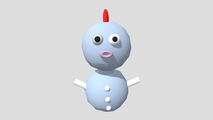 Character block out - Week 6 3D Model