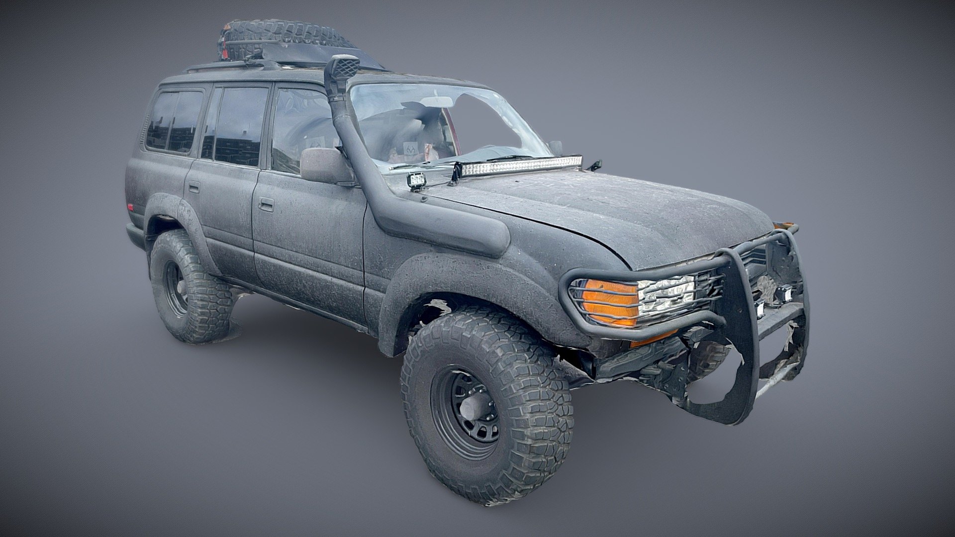 Older Matte Land Cruiser