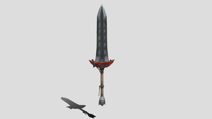 Sword_Codename:Fire 3D Model